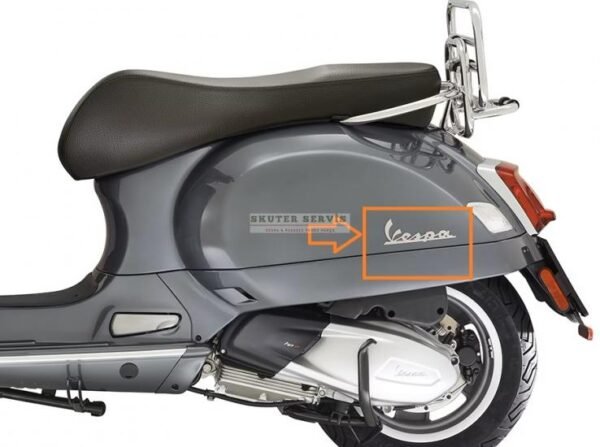 Parça: Gts 300  Vespa Yazi Arka Panel